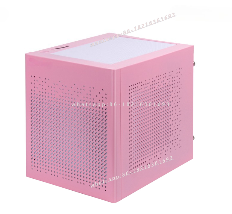 Pc Gaming Pink - SG16 Rosa Branco ITX Pequeno Mini