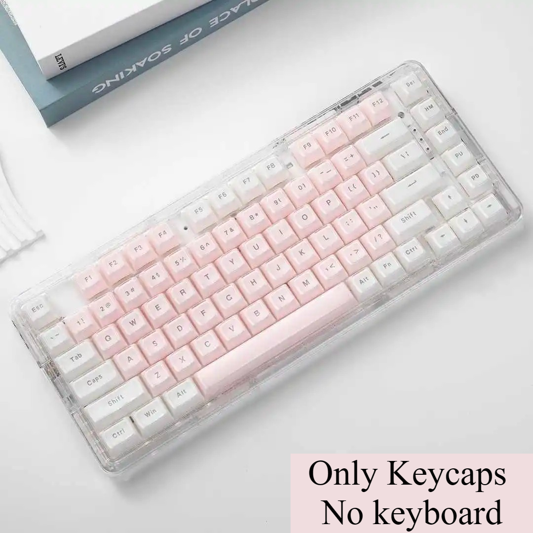Teclas Transparentes de Crista - Pc Gaming Pink avaliação e preço