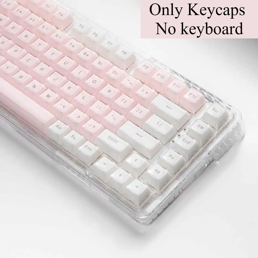 Teclas Transparentes de Crista - Pc Gaming Pink avaliação e preço