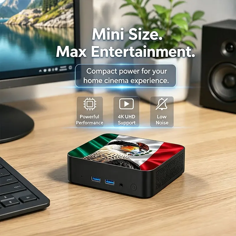 Mini PC Portátil Poderoso para - Pc Gaming Intel avaliação e preço
