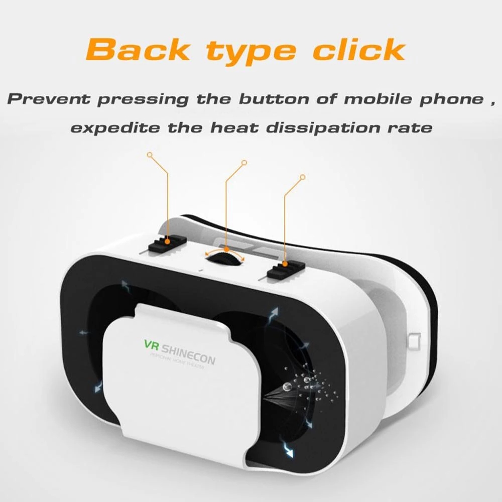 Shinecon 3d vr óculos de reali - Vr Headset Pc avaliação e preço