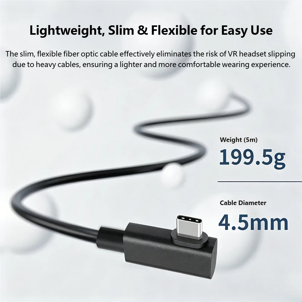 Cabo de Fibra Óptica VR Link d - Vr Headset Pc avaliação e preço