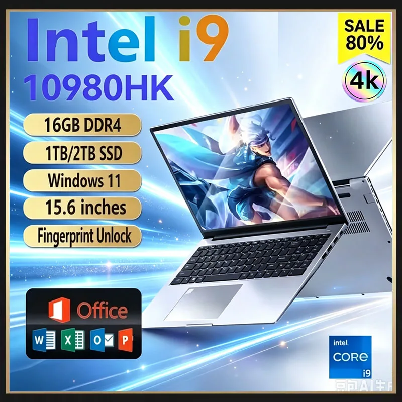 Laptop portátil de 15,6 polega - Pc Gaming Intel avaliação e preço