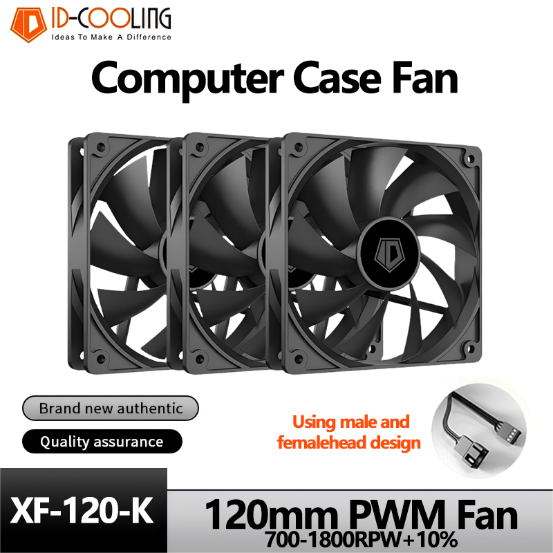 ID-COOLING XF-120-K simplicida - Pc Gaming Lounge avaliação e preço