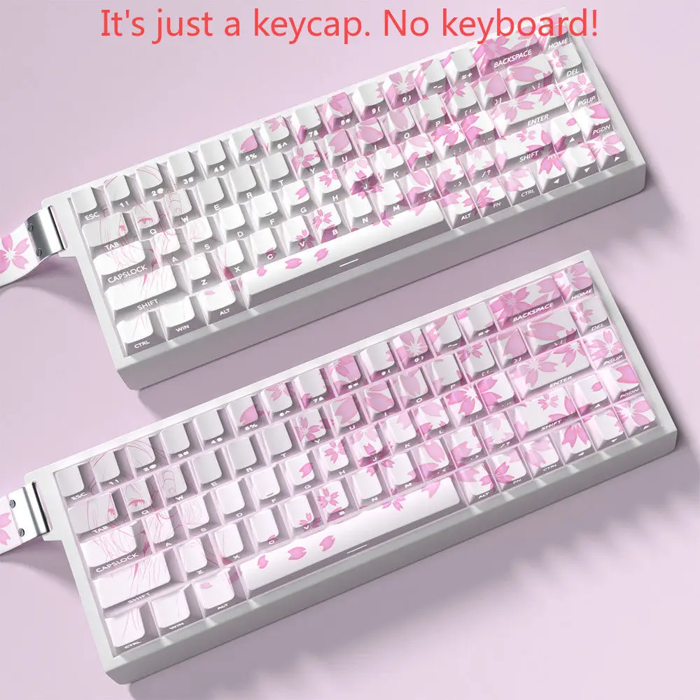 74 teclas pbt nakano sanjiu ro - Pc Gaming Pink avaliação e preço