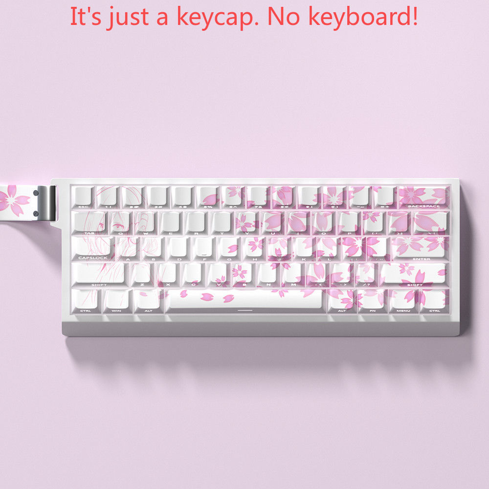 74 teclas pbt nakano sanjiu ro - Pc Gaming Pink avaliação e preço