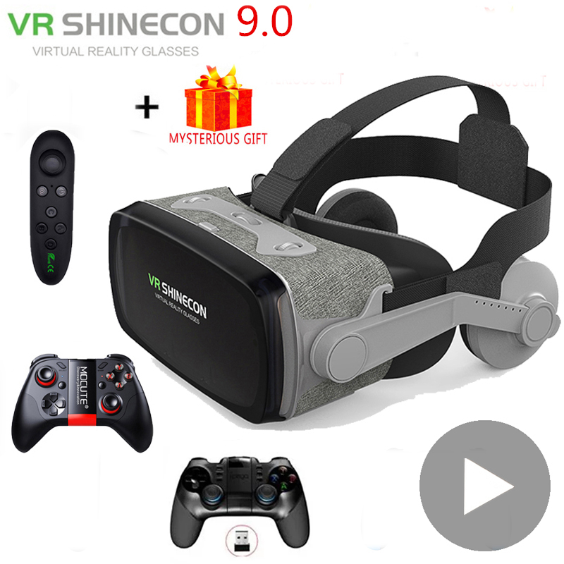 VR Shinecon Casque Viar 3D Ócu - Vr Headset Pc avaliação e preço
