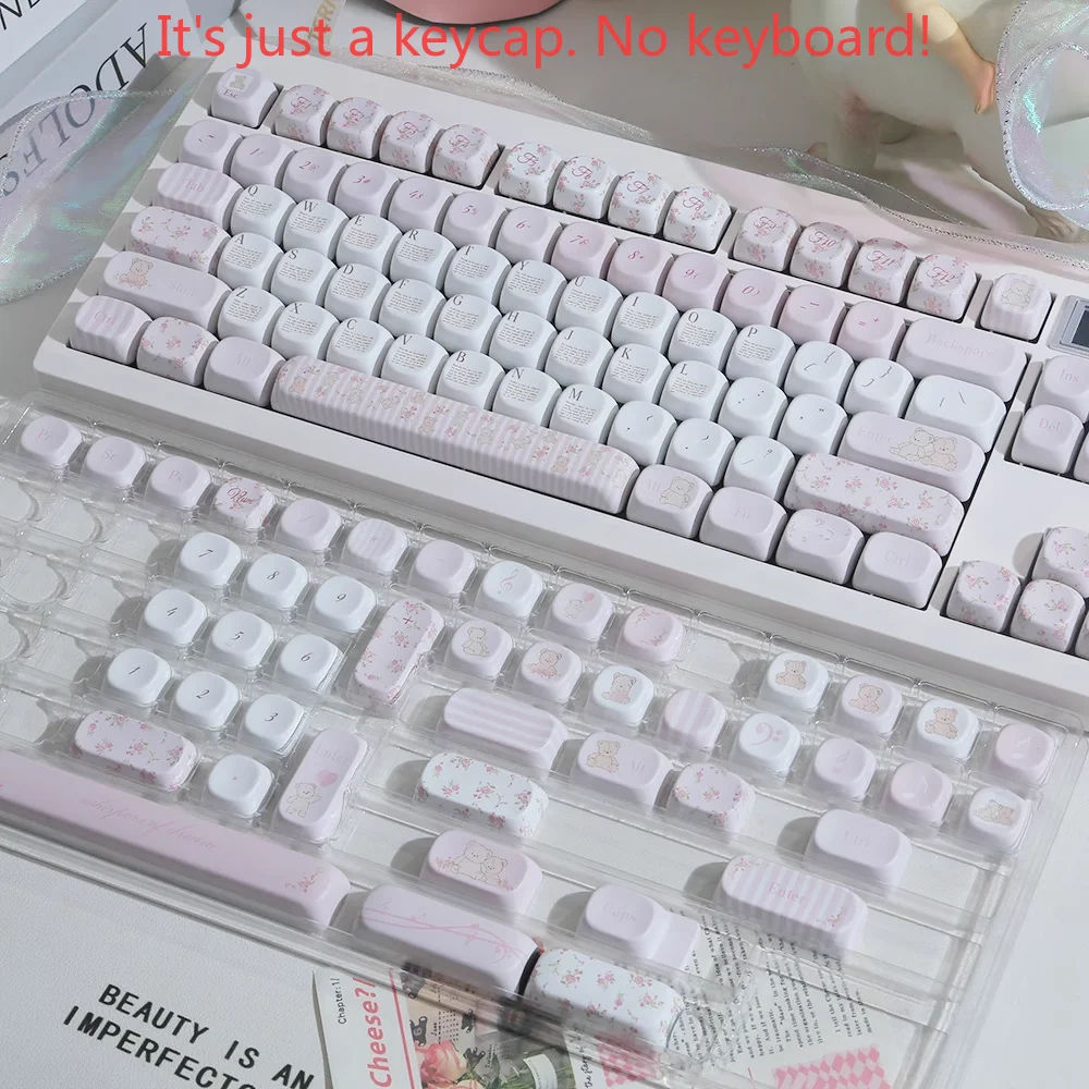 Pequeno urso flor camboja moa  - Pc Gaming Pink avaliação e preço